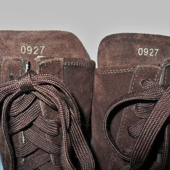 Puma LIMITED EDITION 2004 Olympics "RING"  Brown Suede Boxing Boots Size 6 RARE! - Picture 4 of 8